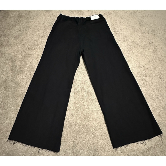 RE/DONE Women 30 Low Rider Loose Jeans Black Flow Raw Hem - Picture 3 of 14